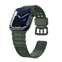 Armband Triple Protection für Apple Watch 38 / 40 / 41 mm Armband - grün
