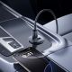 7. Baseus GoTrip USB-C / USB-A 30W Autoladegerät - Schwarz