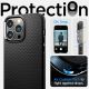 19. Spigen Liquid Air Hülle für iPhone 14 Pro – Mattschwarz