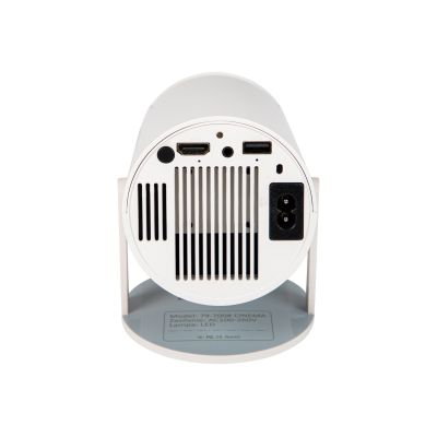 6. BLOW Tragbarer Projektor AndroidTV HD Kino Weiß