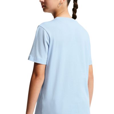 7. Nike Sportswear Kinder-T-Shirt Hellblau FZ5177 407