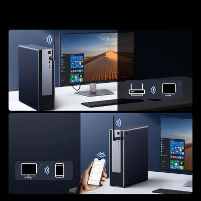 4. Ugreen CM878 WLAN-6-Adapter mit Bluetooth 5.4 – Schwarz