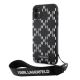 2. Karl Lagerfeld KLHCN61SAKLMBSK iPhone 11 / Xr 6,1" schwarz/schwarzes Hardcase Monogram Losange Saffiano