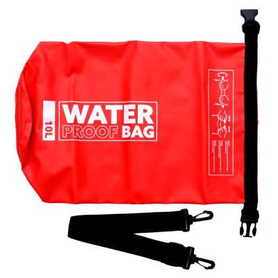 12. RUCKSACK, WASSERDICHT, 10L, ROT