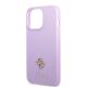 6. Ratet Guess , GUHCP13XPS4MU iPhone 13 Pro Max 6,7" lila/lila Hardcase Saffiano 4G kleines Metalllogo