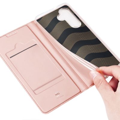 8. Dux Ducis Skin Pro Hülle für Samsung S24+ mit Klappe - Rosa