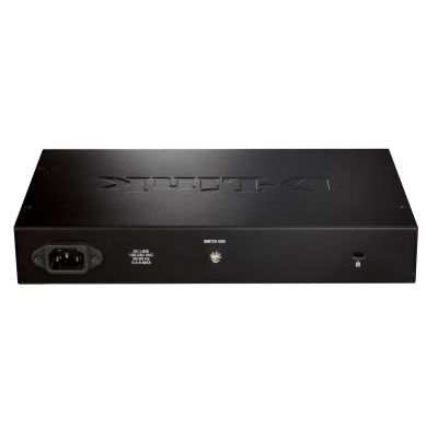 3. D-Link DGS-1016D/E Netzwerkkabel (unmanaged), Schwarz/Metallic