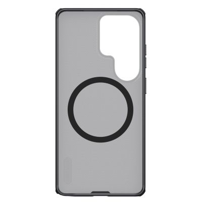 3. Nillkin Super Frosted Shield Pro Magnetische Hülle, kompatibel mit MagSafe für Samsung Galaxy S26 Ultra – Transparentes Schwarz