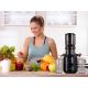 31. ELDOM Slow Juicer PJ350 250 W Schwarz Zwei Filter Neue Generation Schwerlastpresse