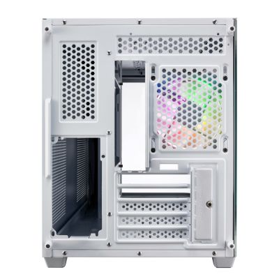 7. FSP Geh Mini S380-WA Micro-ATX/Mini-ITX Gehäuse in Weiß (Einzelhandel)