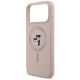 6. Karl Lagerfeld Silikon Karl&Choupette Ring MagSafe Case für iPhone 17 Pro Max - Pink