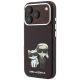 2. Karl Lagerfeld Smooth Karl & Choupette Bodies Sketch MagSafe Hülle für iPhone 18 Pro / 17 Pro - bordeauxrot