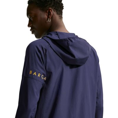 4. Nike FC Barcelona City Side Herrenjacke Marineblau IO3430 498