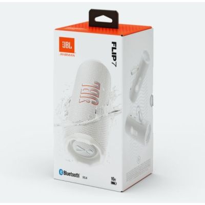 7. JBL FLIP 7 WHT Tragbarer Lautsprecher Weiß