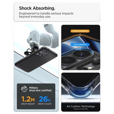 11. Spigen Tough Armor Mag MagSafe Hülle für Samsung Galaxy S26 Ultra - Schwarz