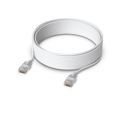 2. Ubiquiti UACC-Cable-Patch-EL-12M-W Netzwerkkabel, durchscheinend, weiß, Cat6