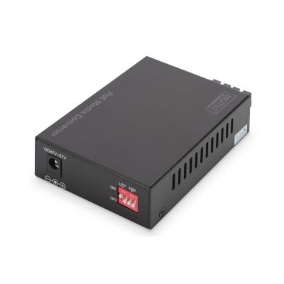 6. Gigabit PoE Medienkonverter RJ45 / SC, MM, PSE