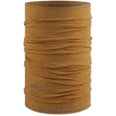 BUFF MERINO LIGHTWEIGHT SOLID MUSTARD-MUSTARD Bandana -ONESIZ-Standard