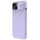 6. Nillkin CamShield Silky Silikonhülle iPhone 14 Plus Hülle mit Kameraschutz Lila