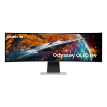 Samsung G95SC Computermonitor 124,5 cm (49 Zoll) 5120 x 1440 Pixel Dual QHD OLED Silber