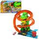 3. Hot Wheels City Crazy Track T-Rex Feuerwehrhaus JBM73 MATTEL