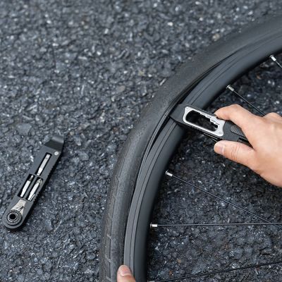 11. Wozinsky WZK-L2 14-in-1 Fahrradwerkzeugset, Multitool, Inbusschlüssel, Reifenheber – Schwarz
