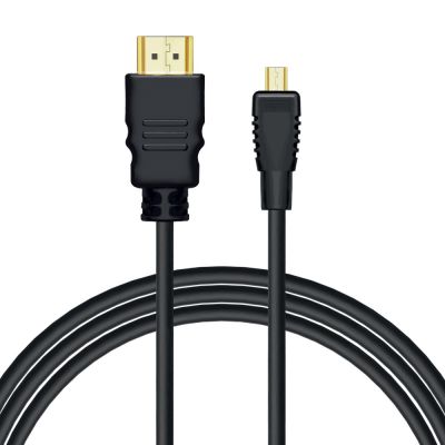 SAVIO HDMI-Kabel (M) – Micro-HDMI (M), 2 m, Schwarz, CL-40/M