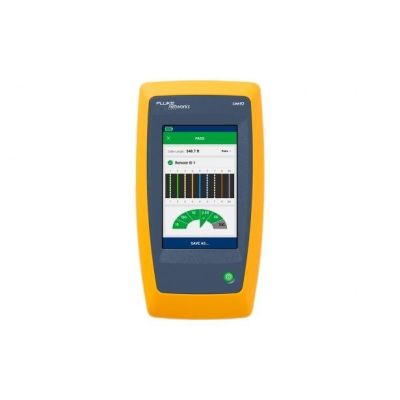 2. Fluke LIQ-KIT Netzwerkkabeltester PoE-Tester Grau, Gelb