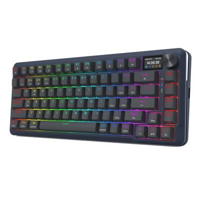 7. REDRAGON K708-RGB-PRO FLEKACT Tastatur USB + RF Wireless + Bluetooth Schwarz
