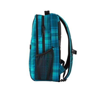 7. HP Campus XL Rucksack für 16"-Notebooks 7J594AA Blau-Türkis-Karo