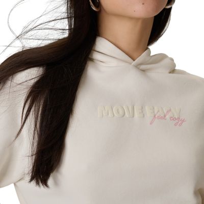5. Damen-Sweatshirt 4F F2175 creme 4FWSS26TSWSF2175 12S
