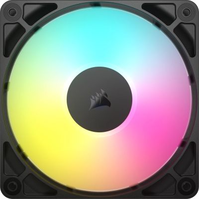 3. Corsair RS120 ARGB Computergehäuselüfter 12 cm Schwarz 3 Stück.