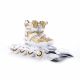 8. Tempish Enbo Duo Girl Gold Jr 13000008259 Verstellbare Schlittschuhe