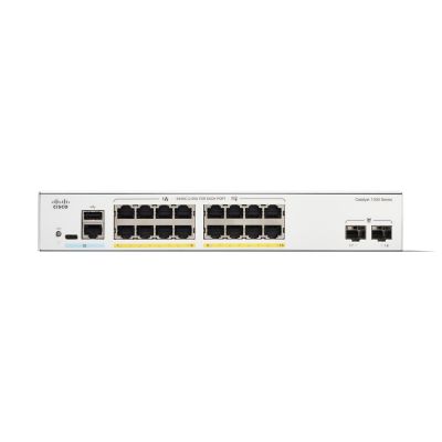2. Cisco C1300-16FP-2G verwalteter L2/L3-Gigabit-Ethernet-Switch (10/100/1000), Weiß