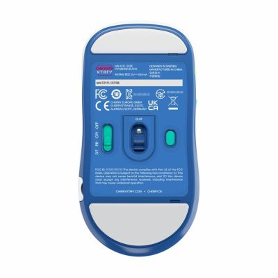 7. Kabellose Maus, WHITE CHERRY XTRFY M68
