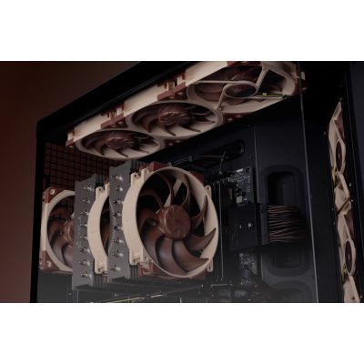 5. Noctua NF-A12x25 G2 PWM Computergehäuselüfter 12 cm Beige 1 Stück.