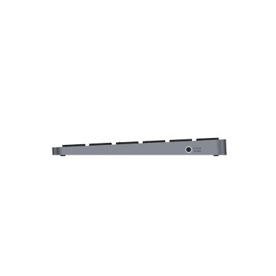 5. UNITEK D1092A USB-Tastatur Amerikanische Internationale Grau