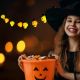 10. Halloween-Totenkopfgirlande mit 10 LEDs