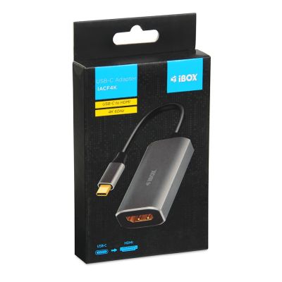 4. IBOX-Adapter IACF4K USB-C auf HDMI 4K (weiblich)