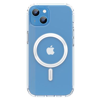 3. Dux Ducis Clin Magnethülle für iPhone 14 Plus kompatibel mit MagSafe transparent