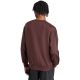 9. Herren adidas Essentials 3-Streifen Fleece-Sweatshirt Braun JX0742