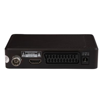 7. Denver DTB-148 Set-Top-Box (STB-Decoder) Ethernet (RJ-45), terrestrisch, Full HD, Schwarz