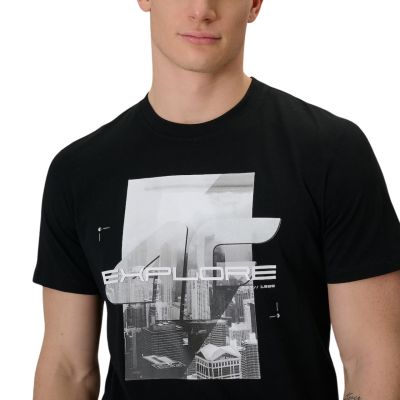 5. Herren-T-Shirt 4F M2660 Tiefschwarz 4FWSS26TTSHM2660 Größe 20S
