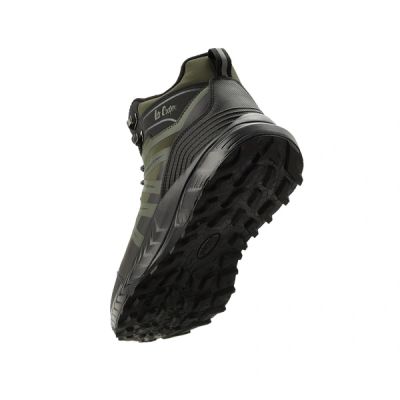 6. Lee Cooper Herren-Winter-Trekkingstiefel, gefüttert, wasserdicht, grün