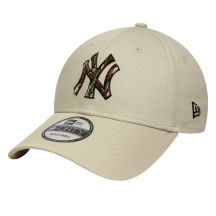 New Era 9FORTY Outline Camo New York Yankees MLB Cap 60771850 Beige OSFM
