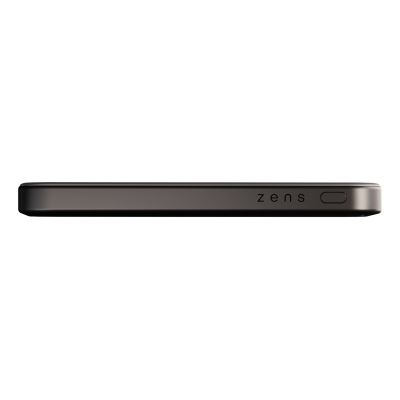 2. ZENS Slim Qi2 Aluminium Powerbank - 5000 mAh magnetische Powerbank kompatibel mit MagSafe und Qi2 (schwarz)