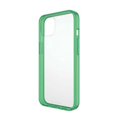 4. PanzerGlass ClearCase antibakterielle Hülle mit Militärzertifikat für iPhone 13 / 14 / 15 – transparentes Grün
