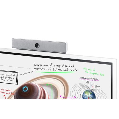 43. SAMSUNG Flip Pro Digital Flipboard 65" 4K IR-Touch HDMI USB-C USB LAN WiFi WPA2 Enterprise Bluetooth Tizen 6.5 SoC 2x10W 400x400