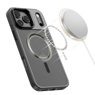 2. Tech-Protect MagStand MagSafe Case für iPhone 17 Pro Max - Mattschwarz