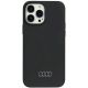 Audi Silikonhülle iPhone 13 Pro Max 6,7" schwarz/schwarz Hardcase AU-LSRIP13PM-Q3/D1-BK